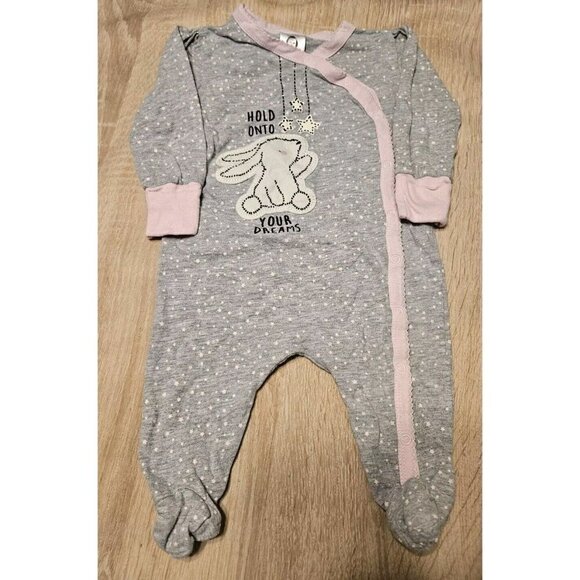 Lot Of 6 Lightweight Pjs Pajamas Sizes 0-3 3 Months  Girls Carters Animals - Picture 7 of 7